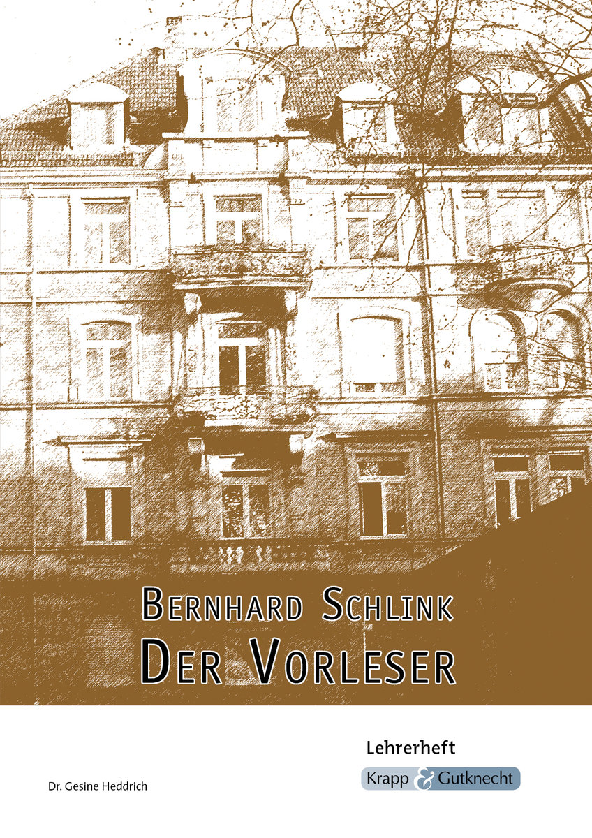 Der Vorleser - Bernhard Schlink - Lehrerheft