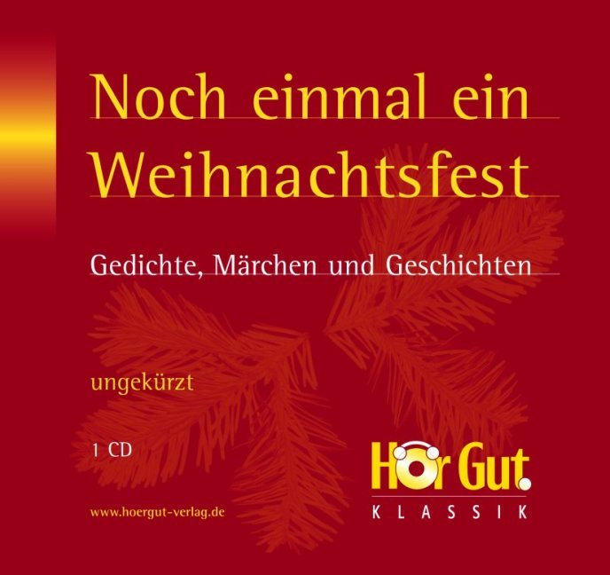 Noch einmal ein Weihnachtsfest, 1 Audio-CD