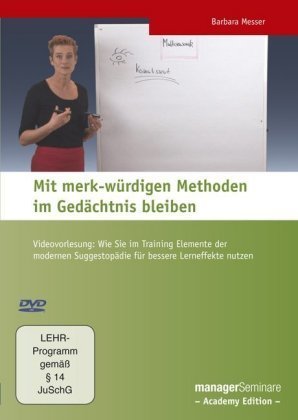 Mit merk-würdigen Methoden im Gedächtnis bleiben, DVD