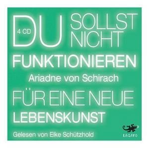 Du sollst nicht funktionieren, 4 Audio-CDs