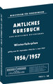 Kursbuch der Deutschen Reichsbahn - Winterfahrplan 1956/1957