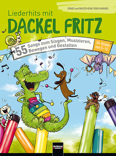 Liederhits mit Dackel Fritz - Gesamtpaket, m. 6 Audio-CD