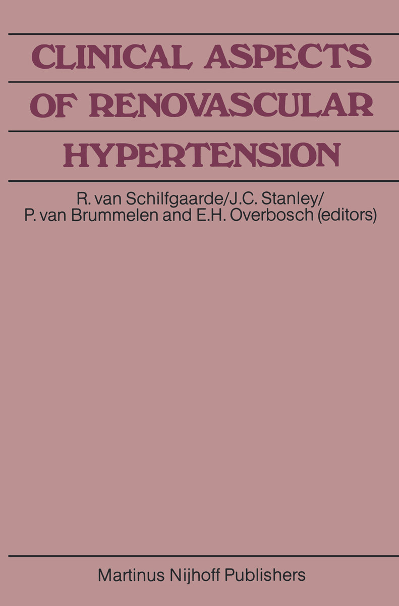 Clinical Aspects of Renovascular Hypertension